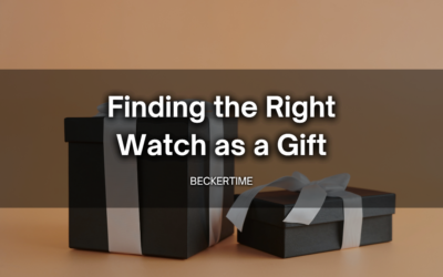 Finding the Right Watch as a Gift