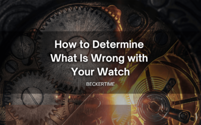 How to Determine What Is Wrong with Your Watch